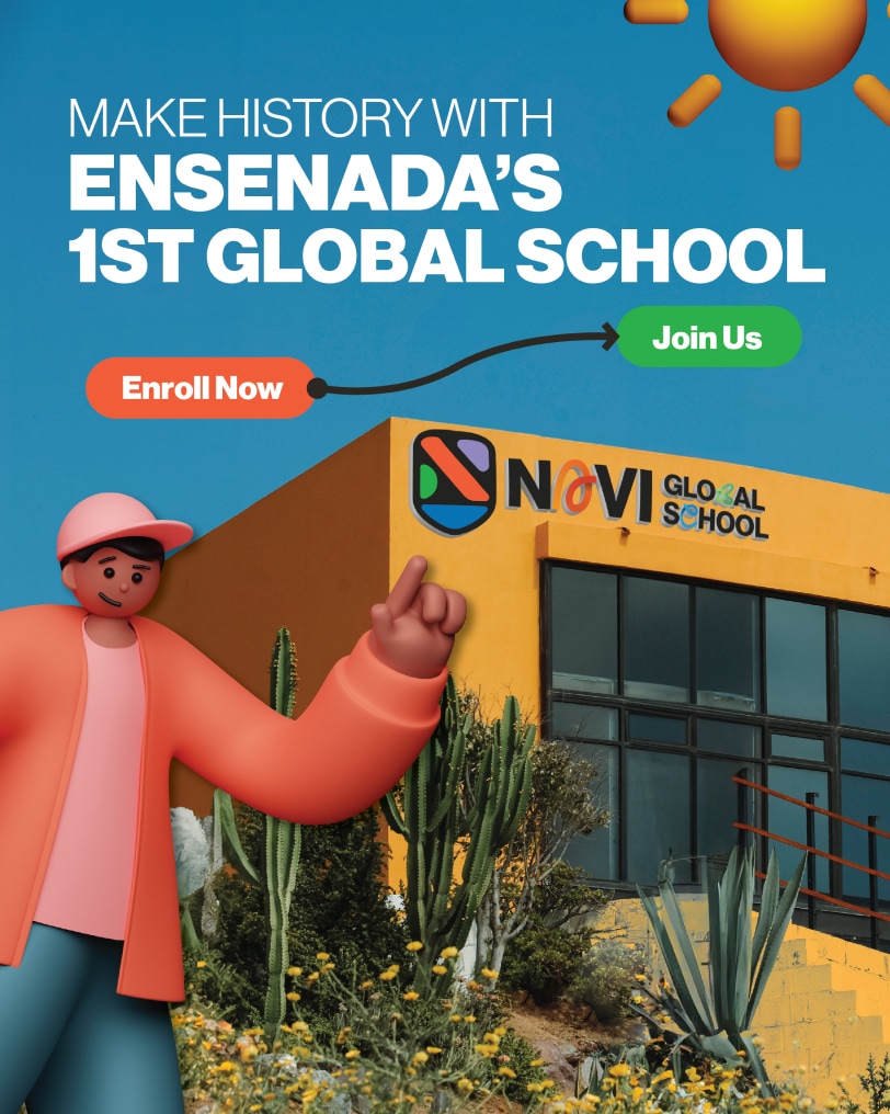 Frame 12 Navi Global School poster: Ensenada’s first global school
