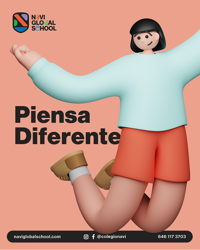 image 12 Navi Global School poster: Piensa diferente