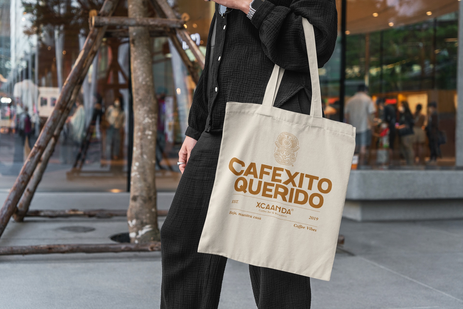 image 2 Xcaanda tote bag: Cafecito querido